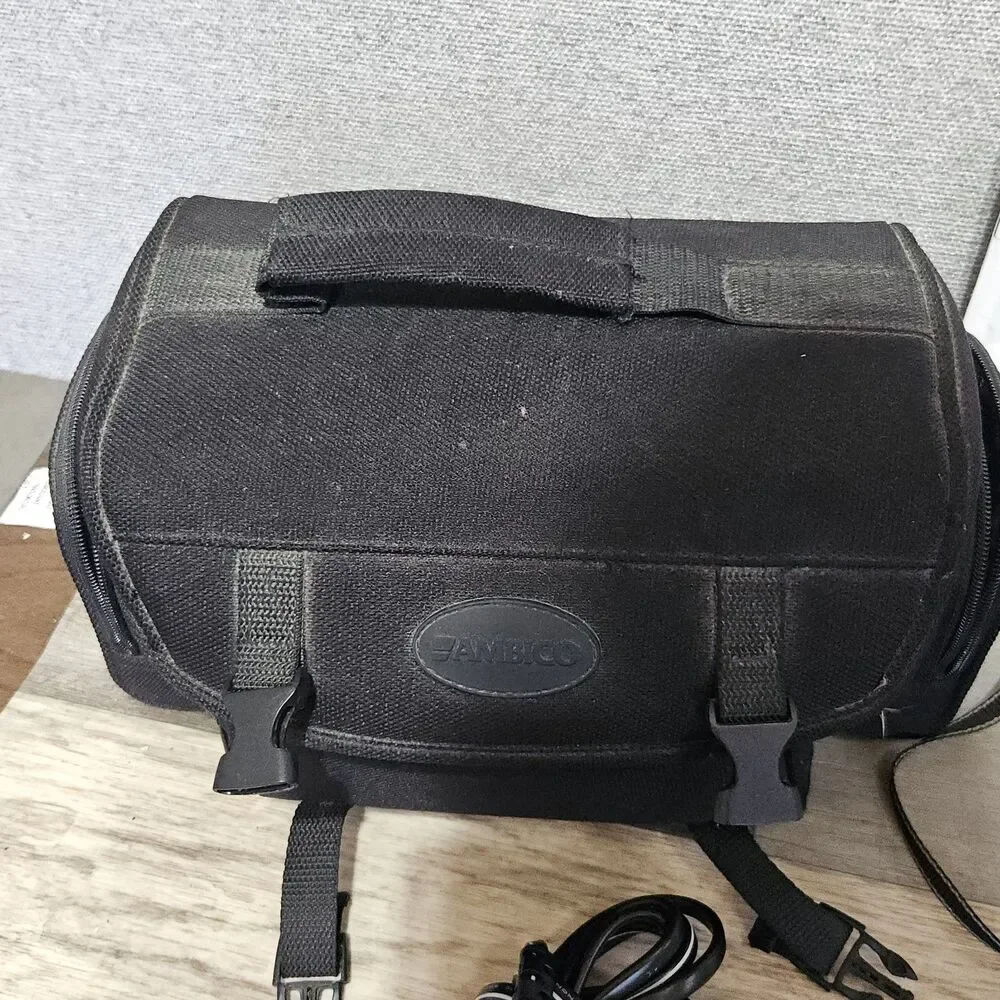 Panasonic Palmcorder Camcorder PV-L354D 700x Zoom W/ Charger TESTED + extras